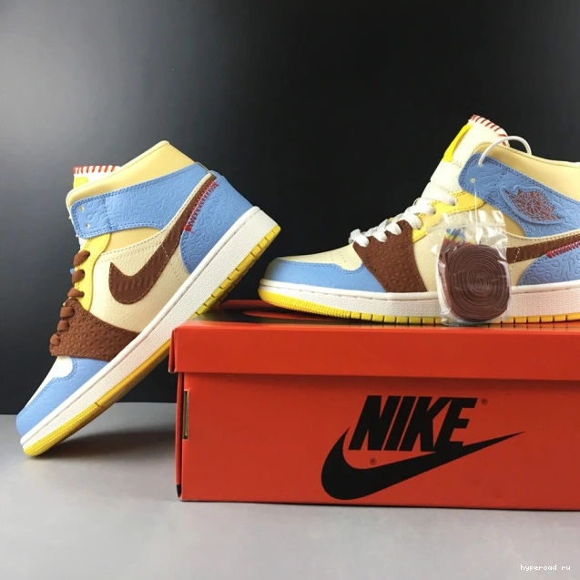 x Jordan 1 SE Rouge CU2803-200 Fearless Maison Chateau Mid Air 0606